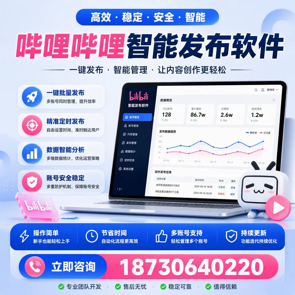如何在 伊犁 制定有效的哔哩哔哩智能发布策略